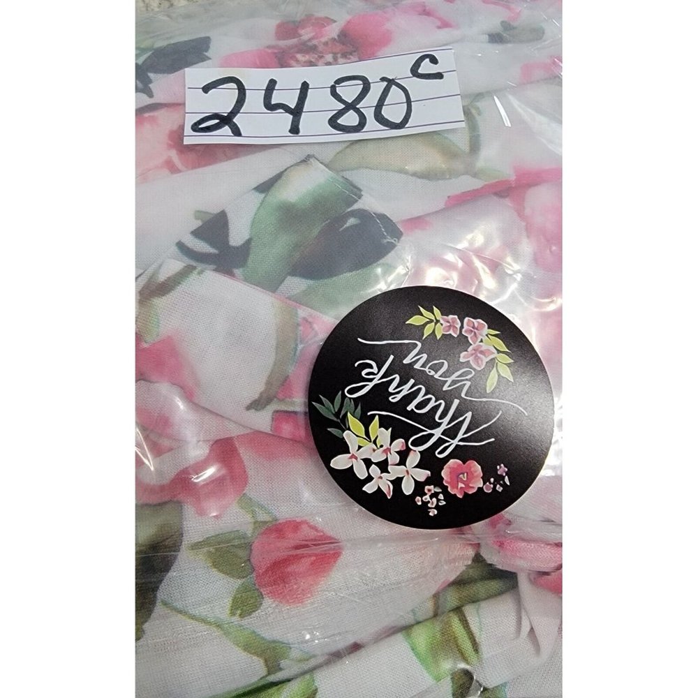 Show Me Your Mumu Womens White Floral Brie Robe Garden Of Blooms One Size - Picture 10 of 11